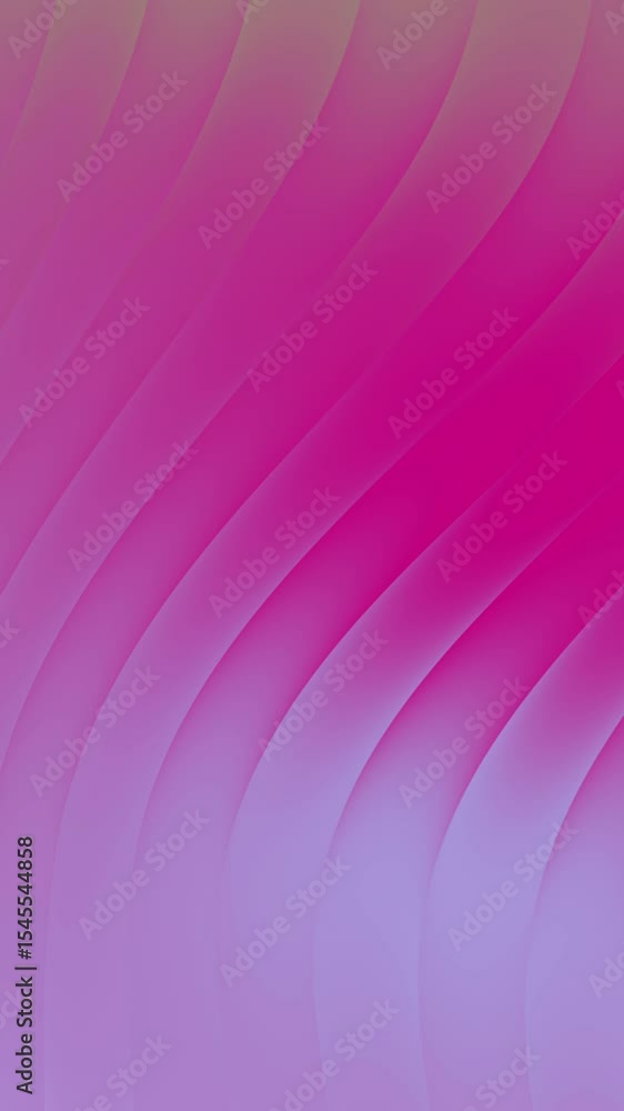Poster abstract pink and purple gradient with smooth dynamic waves for digital art