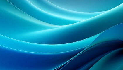 Obraz premium abstract blue teal background minimalist gradient smooth banner or wallpaper