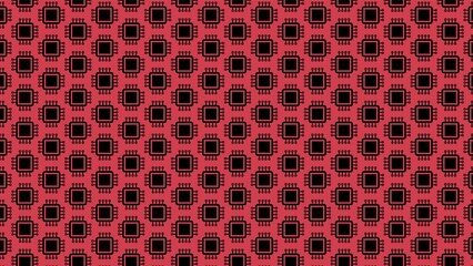 Vector seamless micro chips , resistors , capacitors pattern design