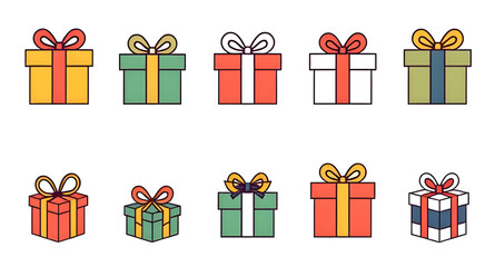 Gift box set, Present boxes, Wrapped gift boxes, Decorative gift boxes, Festive gift boxes, Holiday gift boxes, Birthday gift boxes, Colorful gift boxes, Luxury gift boxes, Small gift boxes, Large gif