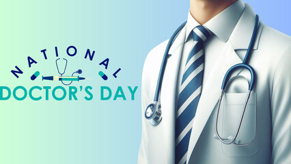 Medical Hero Tribute Design for National Doctor’s Day Celebration