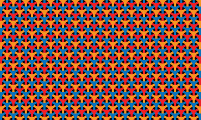 3D style pattern background vector