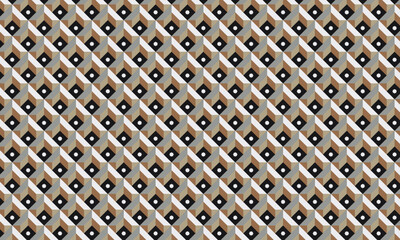 3D style pattern background vector