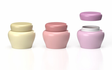 化粧品容器　ジャー