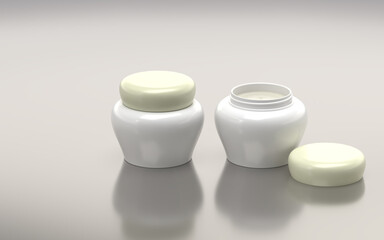 化粧品容器　ジャー