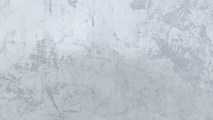White cement wall in retro concept. Old concrete background for wallpaper or graphic design.