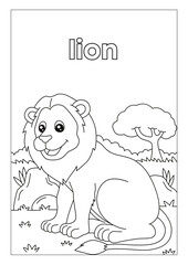 Animal Habitats Coloring Booklet with Grayscale Illustrative Pages for Learning and Fun

