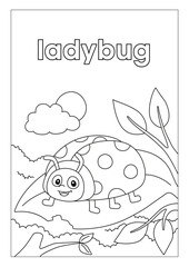 Animal Habitats Coloring Booklet with Grayscale Illustrative Pages for Learning and Fun

