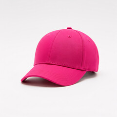 Fototapeta premium A blank baseball cap mock up to help your designs beautifully front view