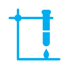 Boiling tube colored icon