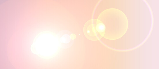 ピンクベージュのグラデーション。光が差し込む。