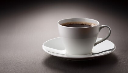 Obraz premium blank realistic coffee cup