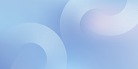 Elegant Pastel Abstract Background with Circular Waves