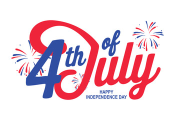 A cheerful 4th of July greeting card with bursting fireworks, glowing stars, and the iconic American flag waving proudly to celebrate the nation’s freedom and unity.