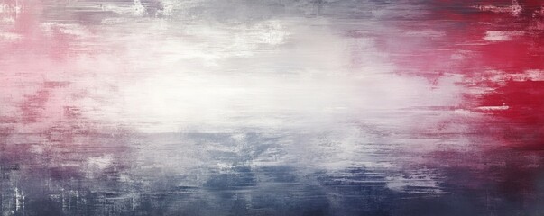 Abstract Painted Texture Red, Gray and White Hues, Brush Strokes, Grunge Background Abstract art, texture
