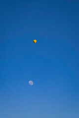 yellow balloon in the sky