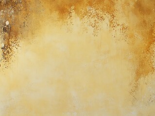 Obraz premium Golden Hues Abstract Texture Mixed Media Painting, Beige and Brown, Textured Wall Concept Abstract Art, Texture Painting
