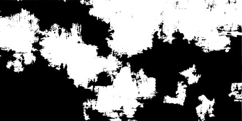 Bold Black and White Crackled Wall Texture