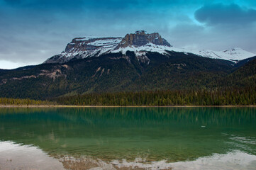 Emerald Lake .Canadian Rocky Mountain Resorts British Columbia.
