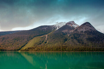 Emerald Lake .Canadian Rocky Mountain Resorts British Columbia.
