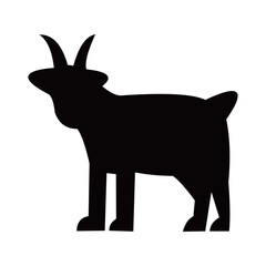 Animal vector silhouette , clip art, and symbol. Shilhouette of  animal concept and simple design