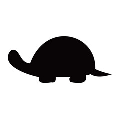 Animal vector silhouette , clip art, and symbol. Shilhouette of  animal concept and simple design