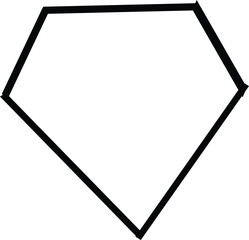 blank clipboard isolated on white