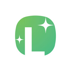 Letter L logo, L logo, AI logo set, modern and minimal design, tech-inspired, colorful icons and symbols, suitable for artificial intelligence, innovation, branding, startups, and digital identity.