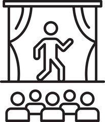 Sparkler firework vector icon stock illustration