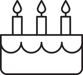 Table with drinks vector icon stock illustration