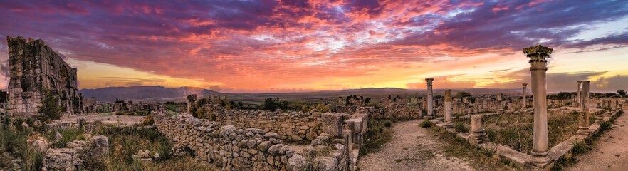 Ancient Ruins of Volubilis, Morocco