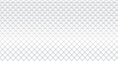 Fototapeta premium Subtle Gray Triangle Grid Pattern Fading to White, Modern Minimalist Backdrop for Web Design, Presentations and Creative Projects Offering a Clean and Versatile Aesthetic