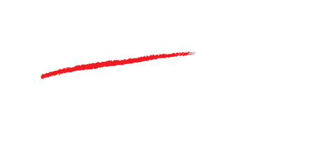 Simple Red Brushstroke on White Background Graphic Element for Design Projects and Creative Artworks, Perfect for Modern Abstract Design and Adding a Touch of Boldness to Any Composition