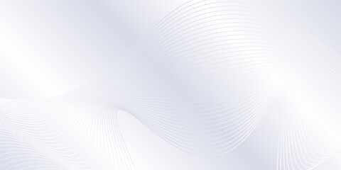 Modern background with flowing lines. Digital future technology concept abstract