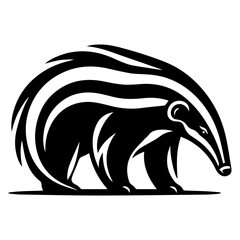 Obraz premium Stylized Anteater Emblem