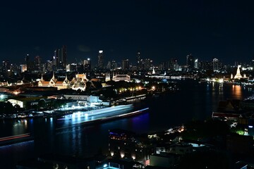 City, Bangkok, Thailand, Asia, Night, Night City