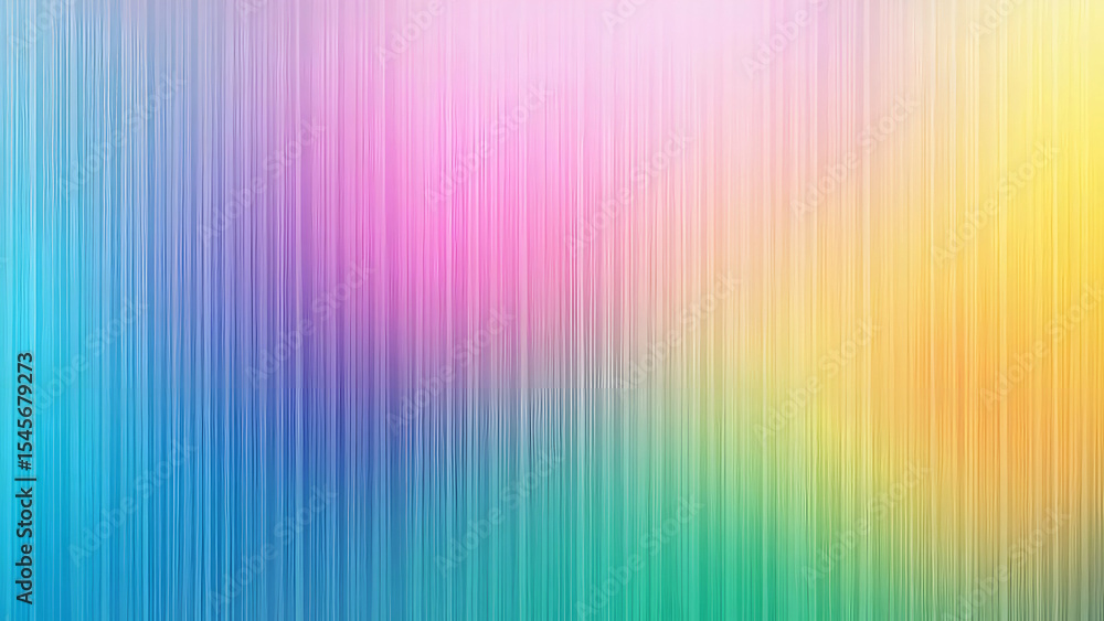 Fototapete abstract spectrum of vertical lines creating a vibrant and colorful gradient