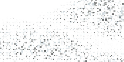 Simple dotted halftone gradient texture. Vanishing polka dot abstract modern art illustration