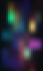 Vibrant abstract background featuring a rich dark base layered with glowing vertical streaks of neon green, cyan, yellow, magenta, and deep violet.