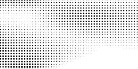 Abstract dotted halftone gradient texture. Vanishing polka dot simple design abstract modern