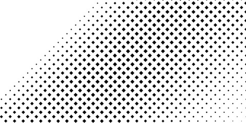 Abstract dotted halftone gradient texture. Vanishing polka dot simple design abstract
