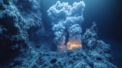 Deep sea hydrothermal vent