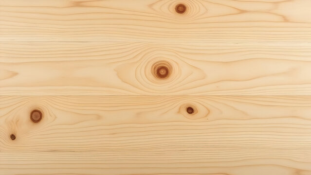 Detailed close up on bright wooden plank surface with natural wood grain