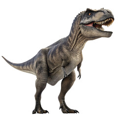3D rendering illustration of the king of dinosaurs on a transparent background