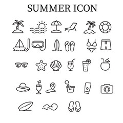 Cactus plant Line Editable 30 Icons set. Cactus plant icons Pixel perfect. Editable stroke. 