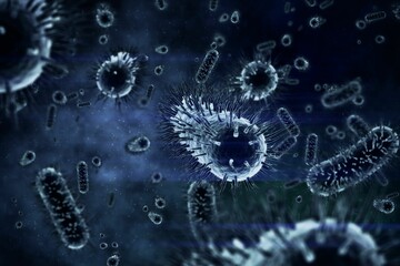 Digital image of bacterium