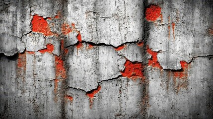 Cracked Concrete Wall Texture