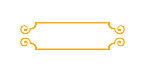 ornamental frames shape