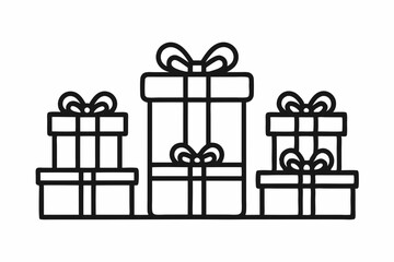 set of gift boxes
