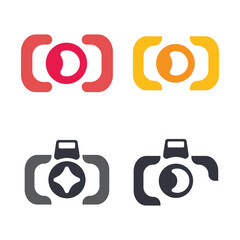 Camera Logo Template Icon